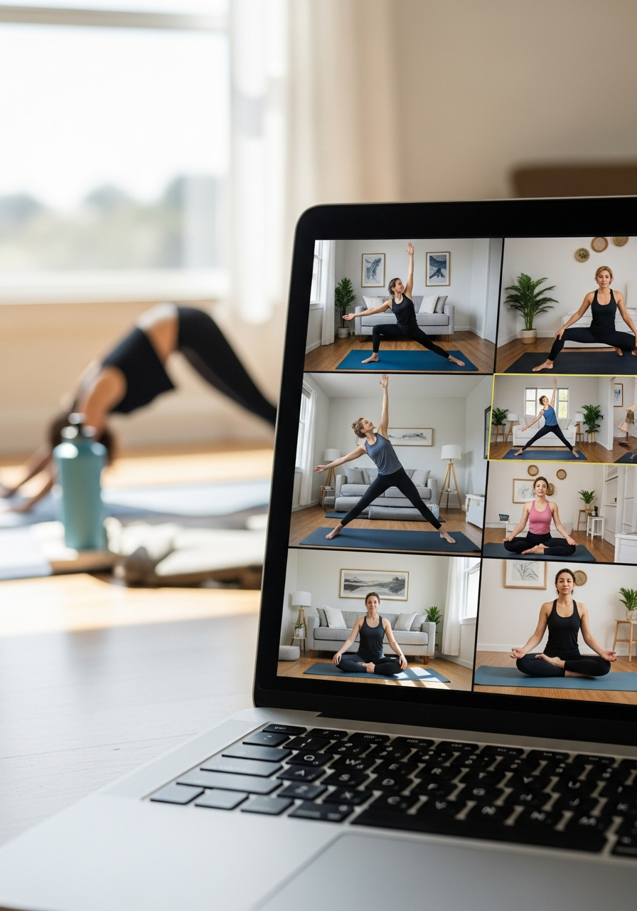 Групповые занятия в прямом эфире